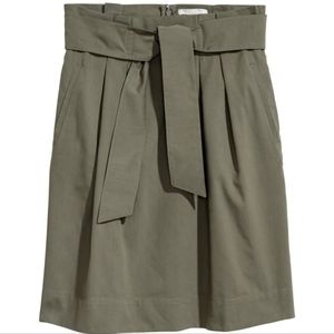 H&M Skirt with Tie Belt (Size: 8)
